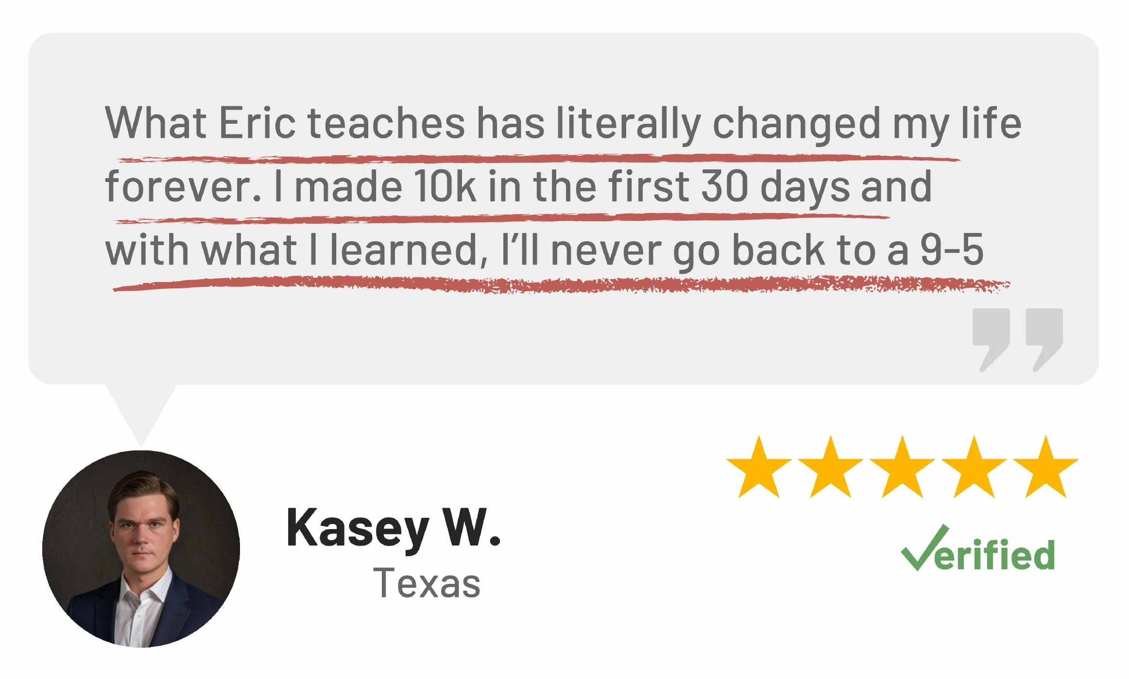 Wholesale Automation Academy Testimonial