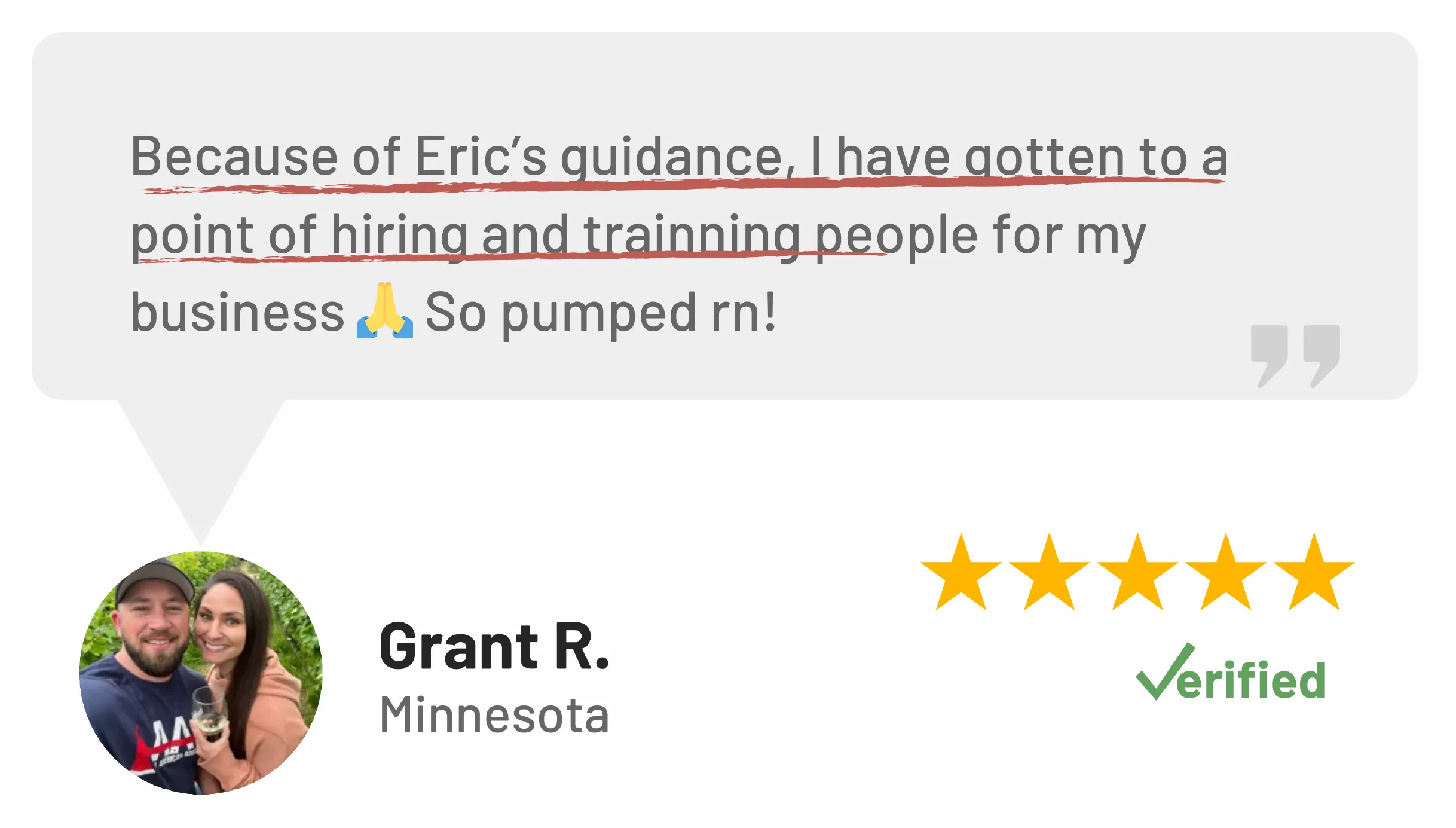 Wholesale Automation Academy Testimonial